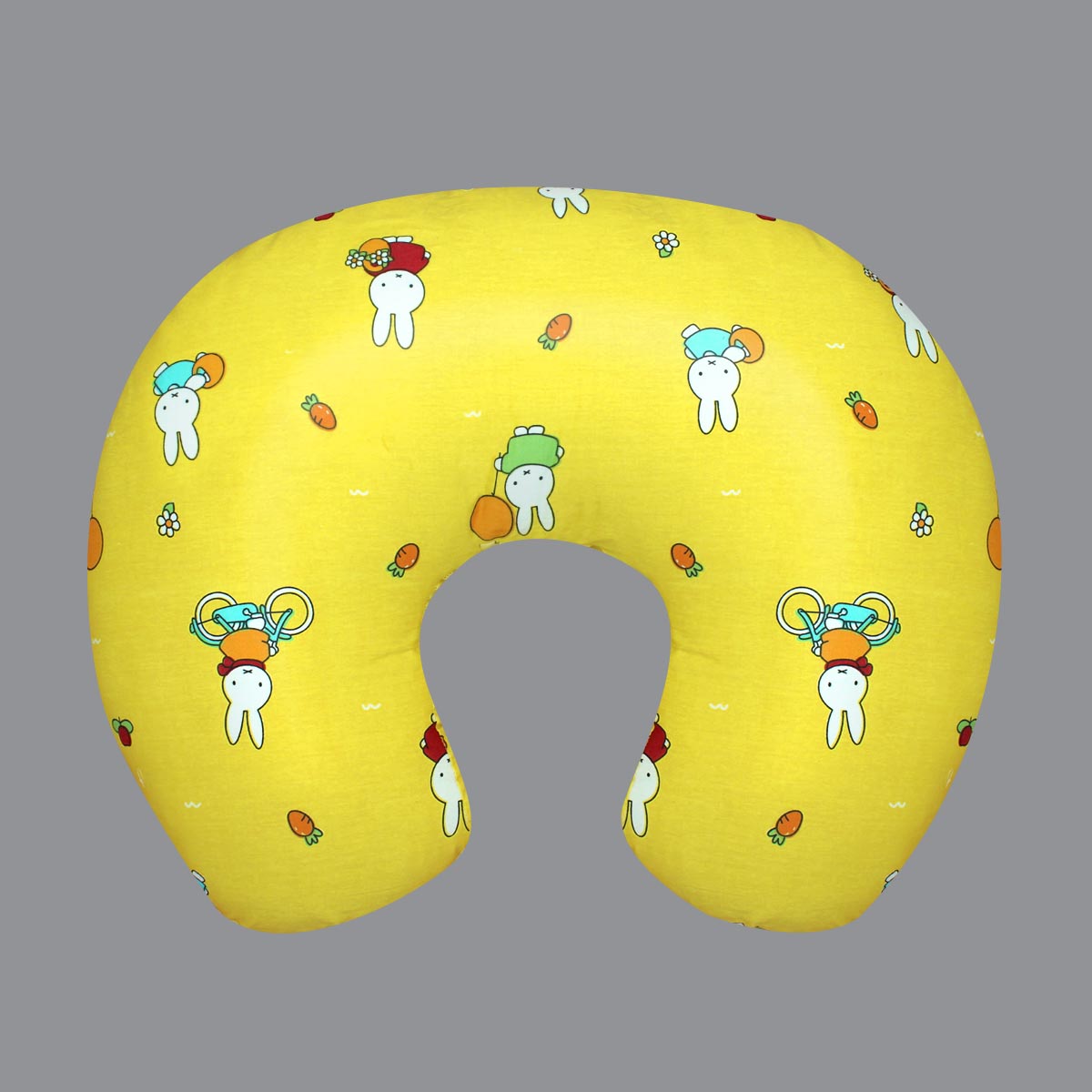 Yellow & Rabit Print