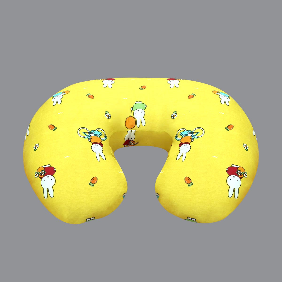Yellow & Rabit Print