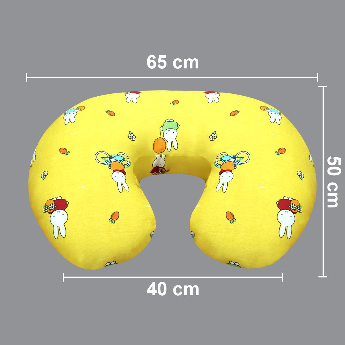Yellow & Rabit Print