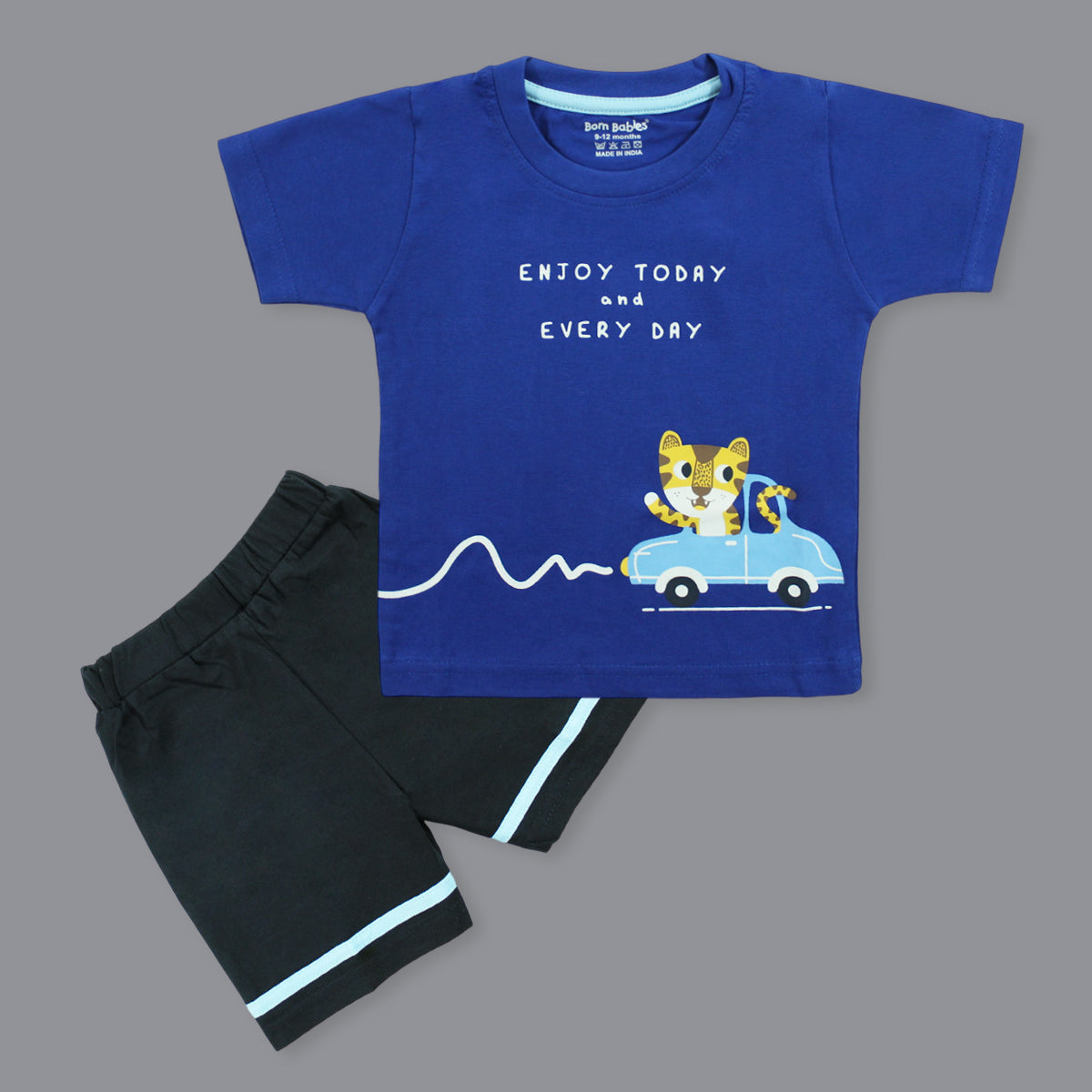 Blue & Black