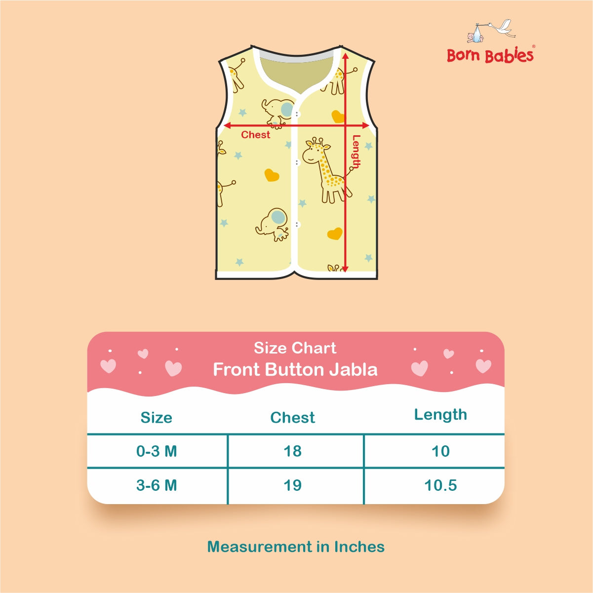 Born Babies Baby Boy & Baby Girl Organic Muslin cotton White & Pink Printed Sleeveless Front Open Button Jablas