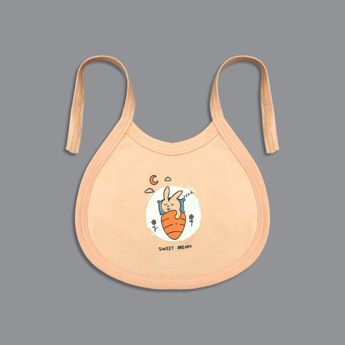 Born Babies Premium 7 PIECE GIFT SET for Newborn Babies - Light Orange