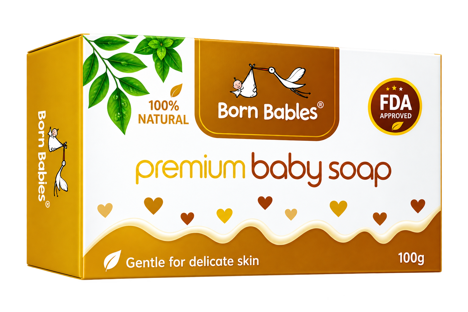 Born Babies bath and grooming products