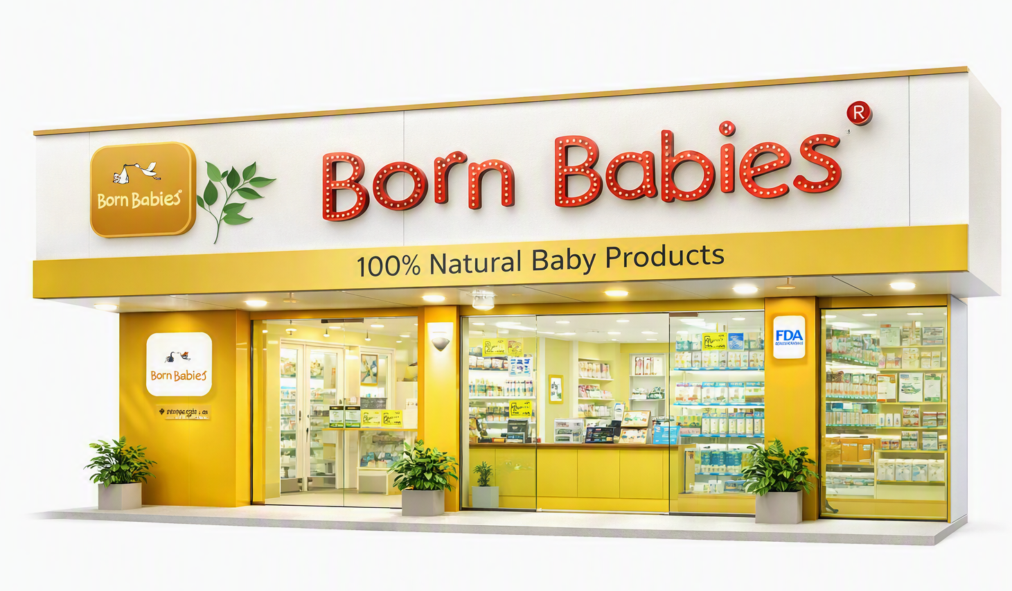 Born Babies showroom exterior