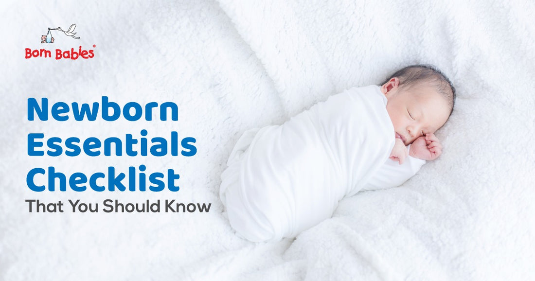 12 Newborn Essentials Checklist That You Should Know