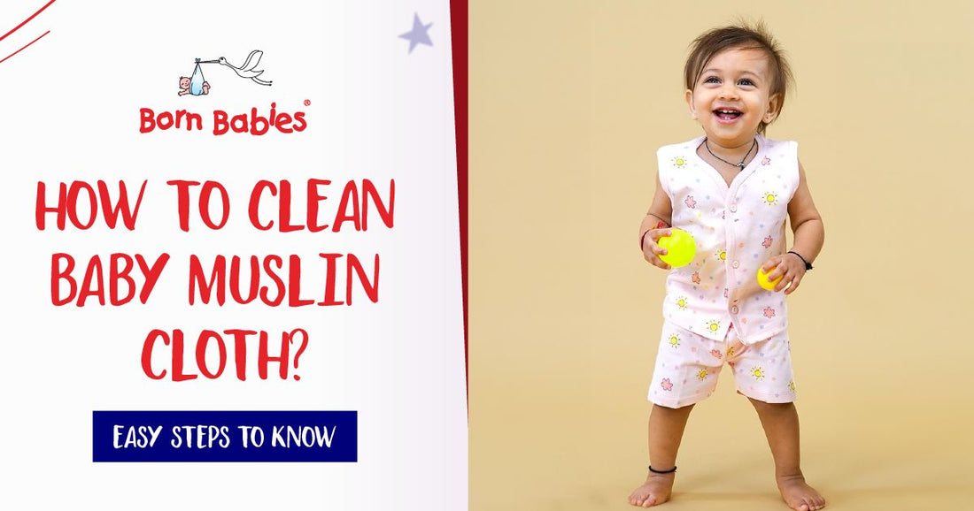 How to Clean Baby Muslin Cloth