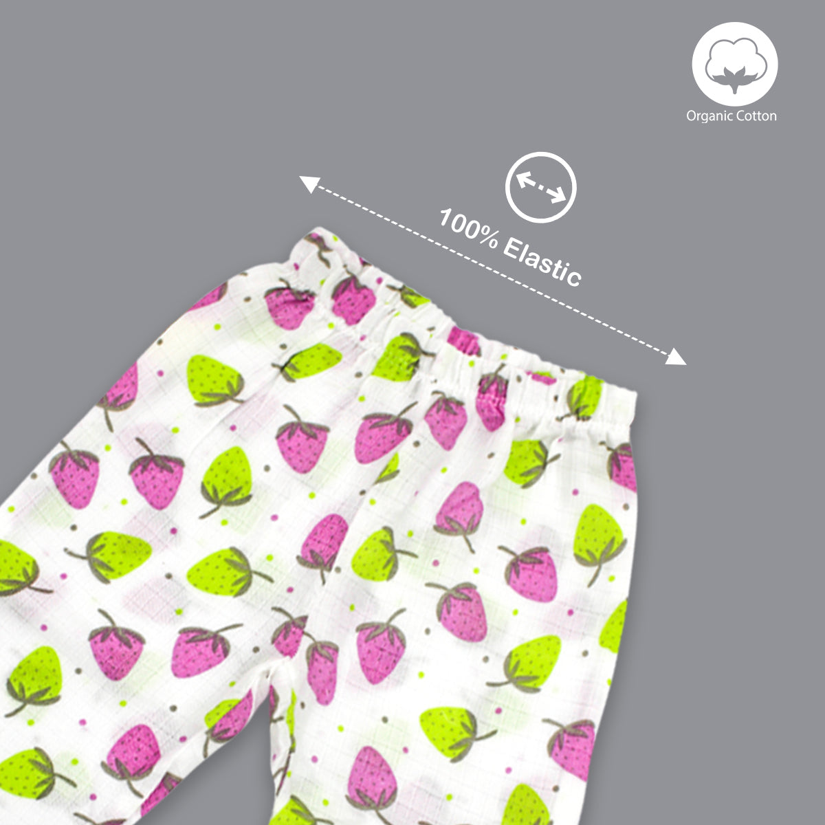 Born Babies Baby  Boys & Baby Girls Muslin Lounge Pant - Pink