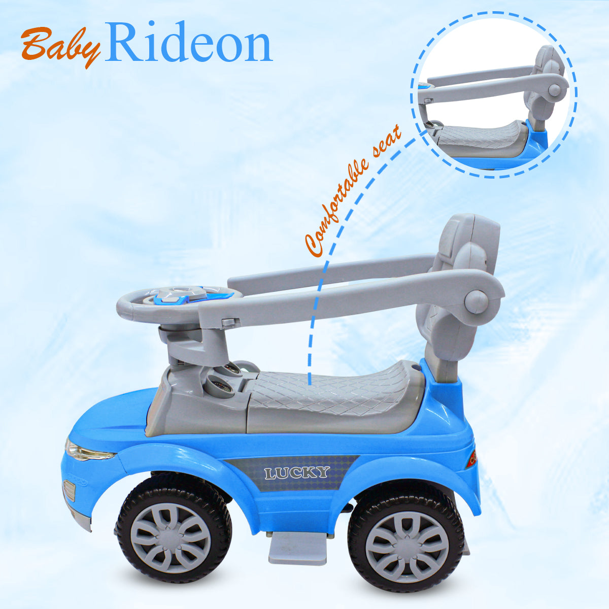 Baby ride on car with handle online