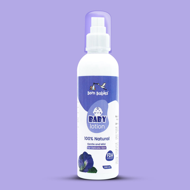 Born Babies Baby Natural Body Lotion Combo (2PCS) - 200ML (Buy 1 Get 1 Free)